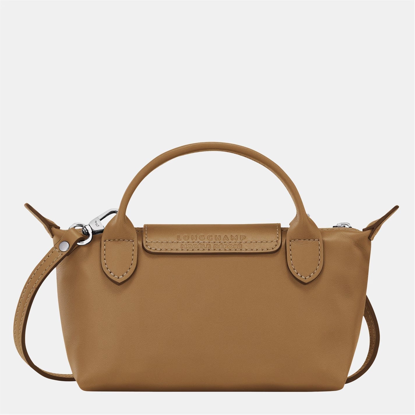 Culture® | Paris Leather Longchamp Bag - Brown