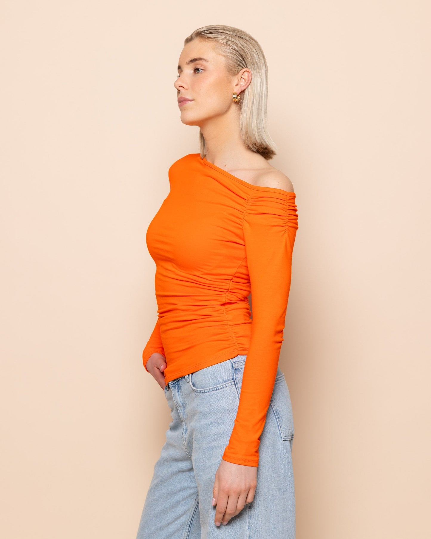 Culture® | Paris Off-Shoulder Top - Orange