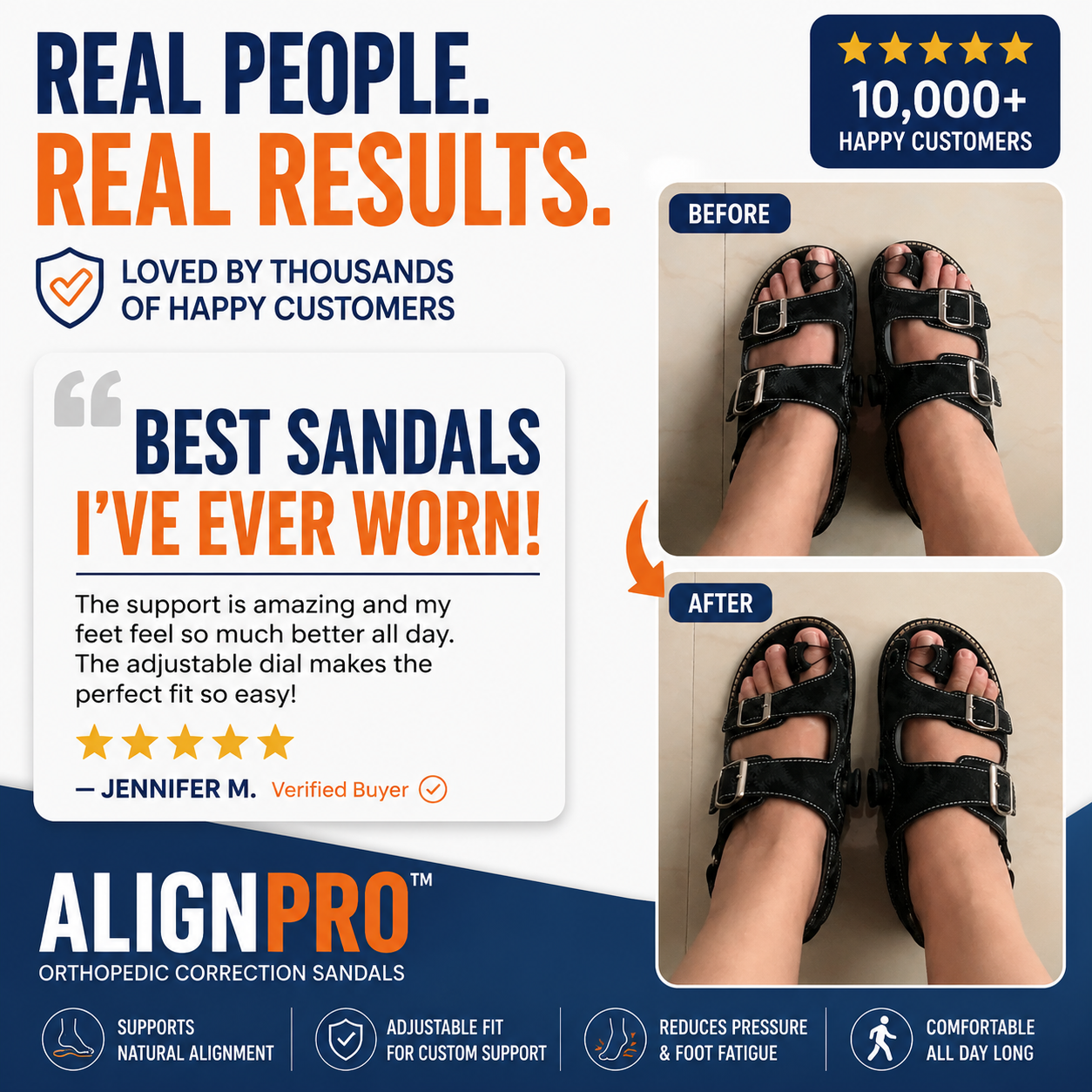 Culture® | AlignPro Orthopedic Support Sandals