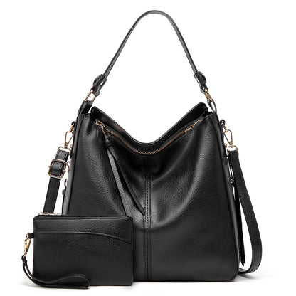 Culture® | Leather Hobo Handbag + FREE Pouch Wallet