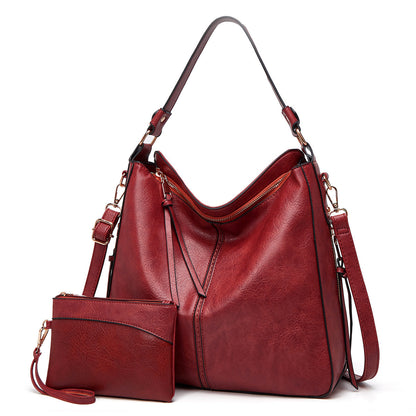Culture® | Leather Hobo Handbag + FREE Pouch Wallet