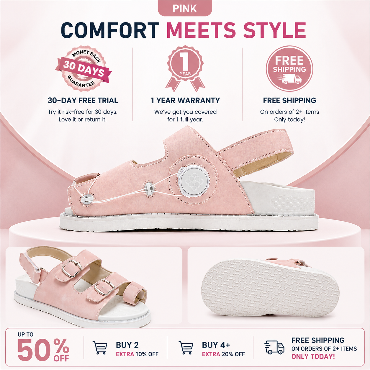 Culture® | AlignPro Orthopedic Support Sandals