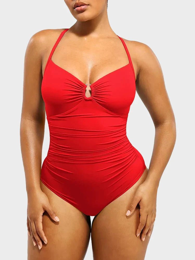 Culture® | U-Ring Cut Out Shaping Swimsuit