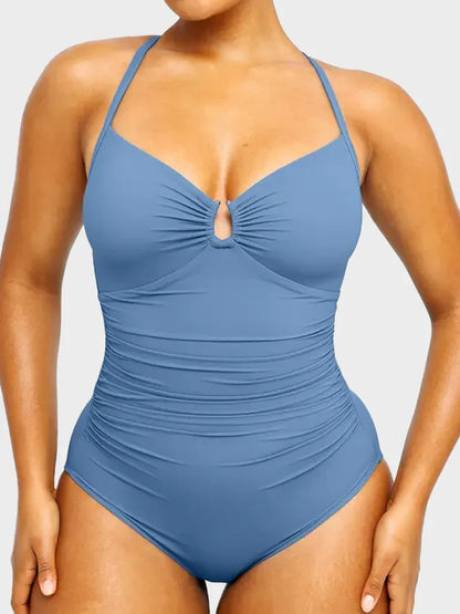 Culture® | U-Ring Cut Out Shaping Swimsuit