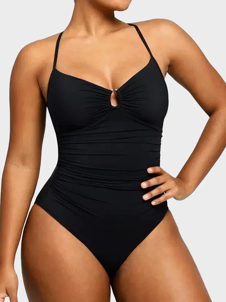 Culture® | U-Ring Cut Out Shaping Swimsuit