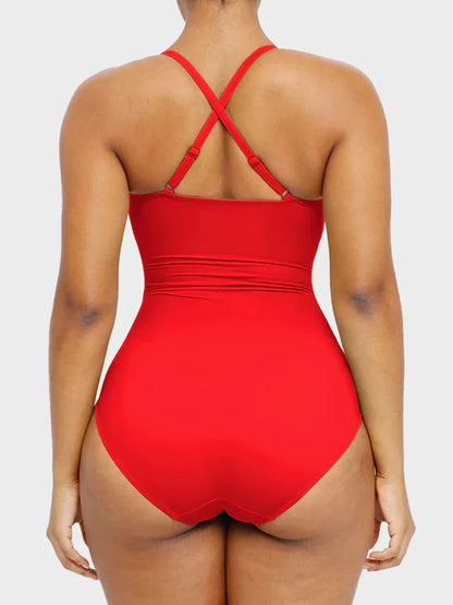 Culture® | U-Ring Cut Out Shaping Swimsuit
