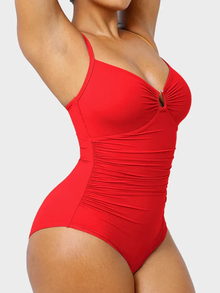 Culture® | U-Ring Cut Out Shaping Swimsuit