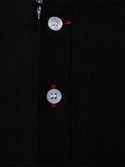 Culture® | Men's Paisley Casual Business Lapel POLO