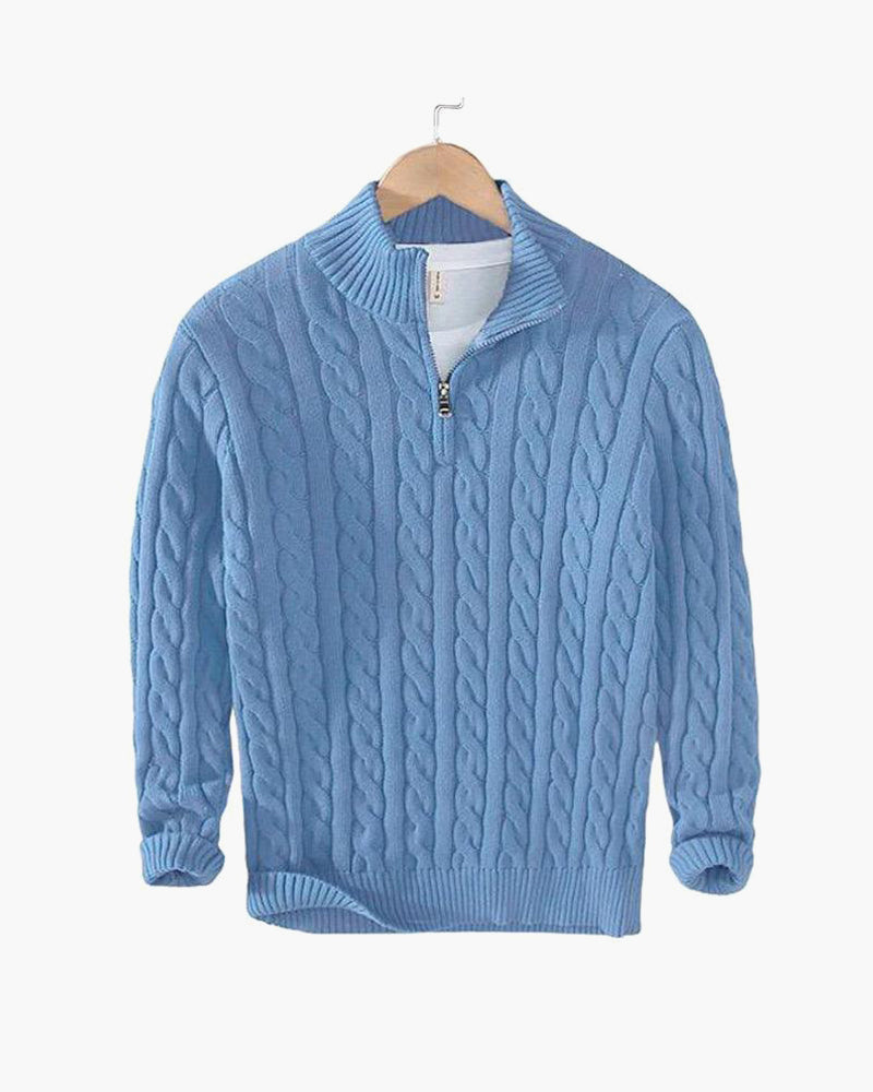 Culture® | Zipped Cable Sweater