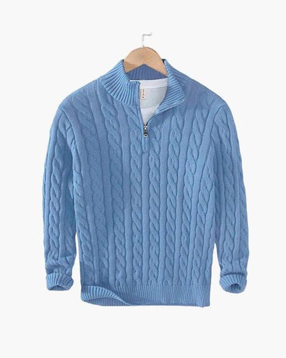 Culture® | Zipped Cable Sweater