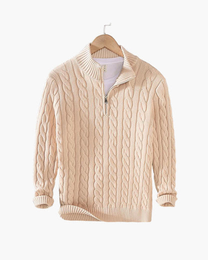 Culture® | Zipped Cable Sweater