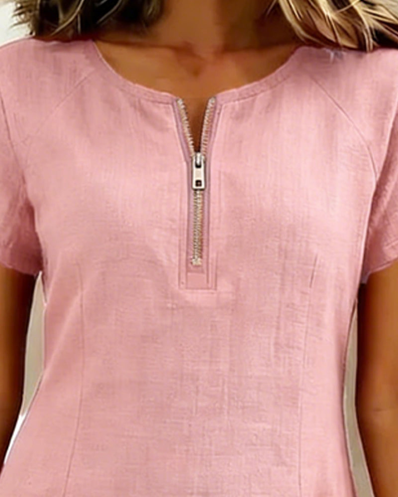 Culture® | Cotton Zip Pocket Dress