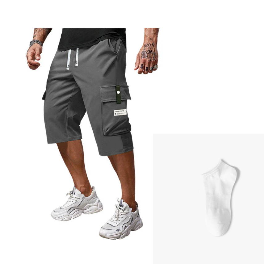 Culture® | Drawstring Cargo Shorts