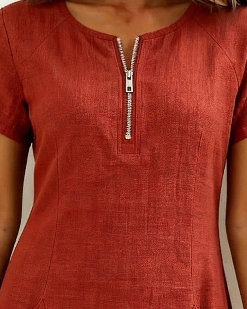 Culture® | Cotton Zip Pocket Dress
