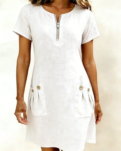 Culture® | Cotton Zip Pocket Dress