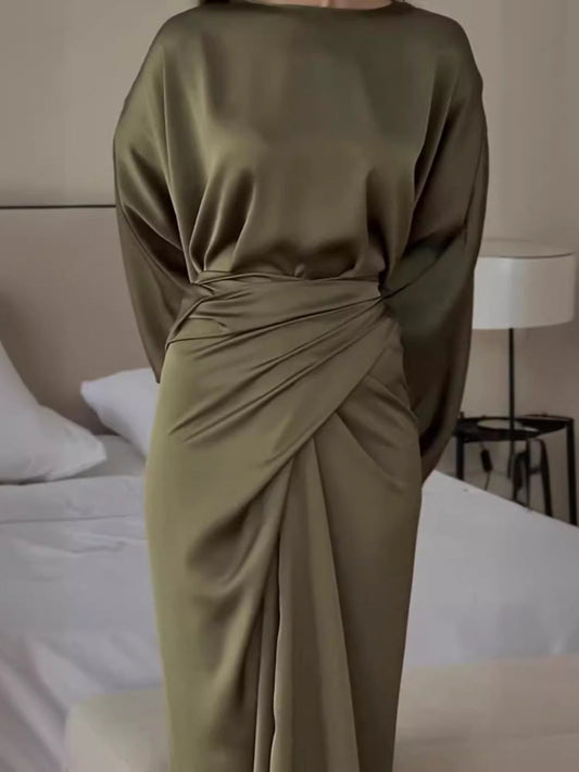 Culture® | Satin Elegance Maxi Dress