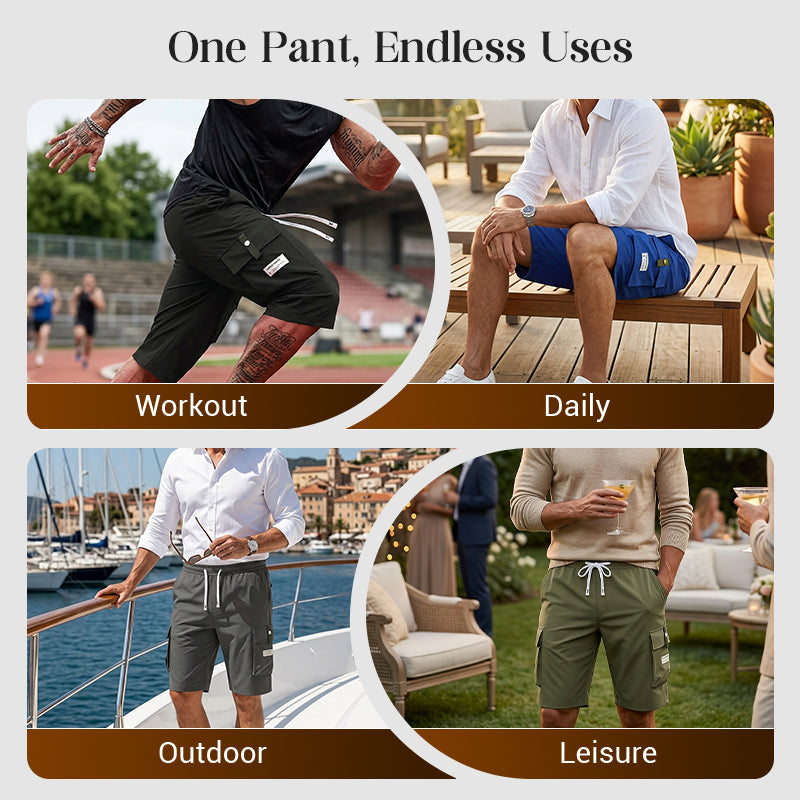 Culture® | Drawstring Cargo Shorts