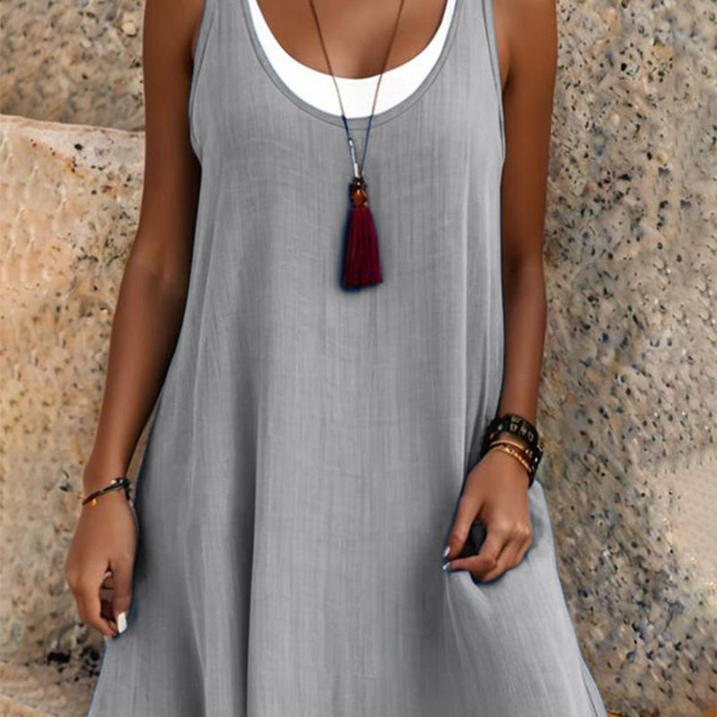 Culture® | Women's Casual Loose Sleeveless Dress