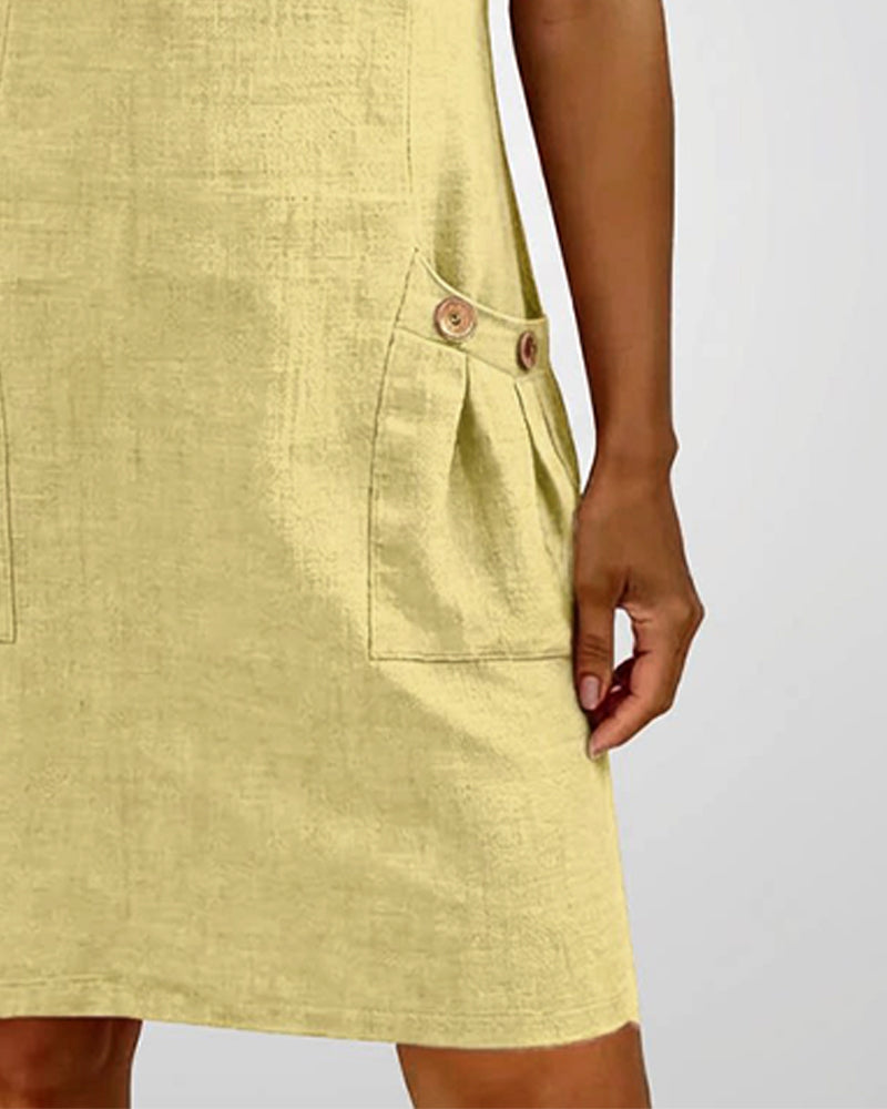 Culture® | Cotton Zip Pocket Dress