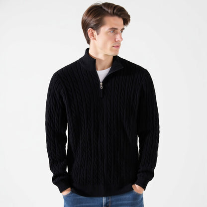 Culture® | Zipped Cable Sweater