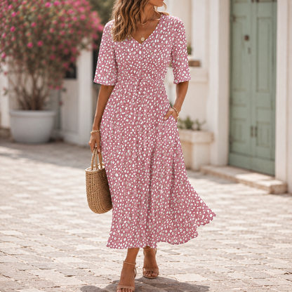 Culture® | Paris Draped Maxi Dress