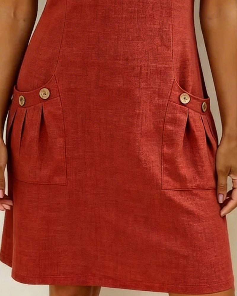 Culture® | Cotton Zip Pocket Dress