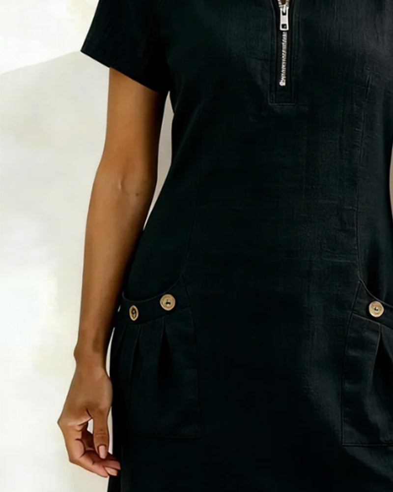 Culture® | Cotton Zip Pocket Dress