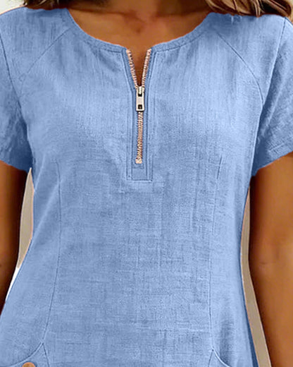 Culture® | Cotton Zip Pocket Dress