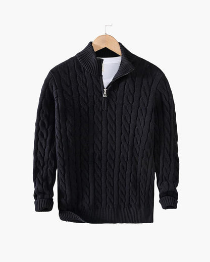 Culture® | Zipped Cable Sweater