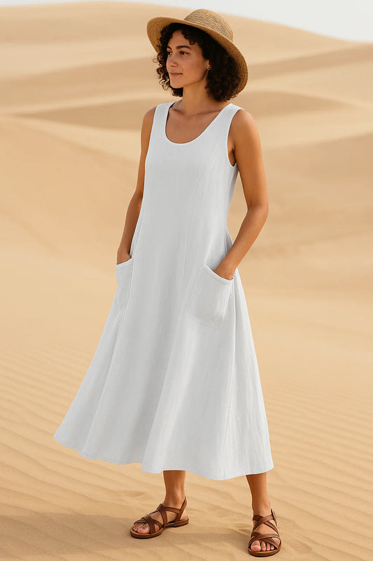 Culture® | Linen Midi Dress