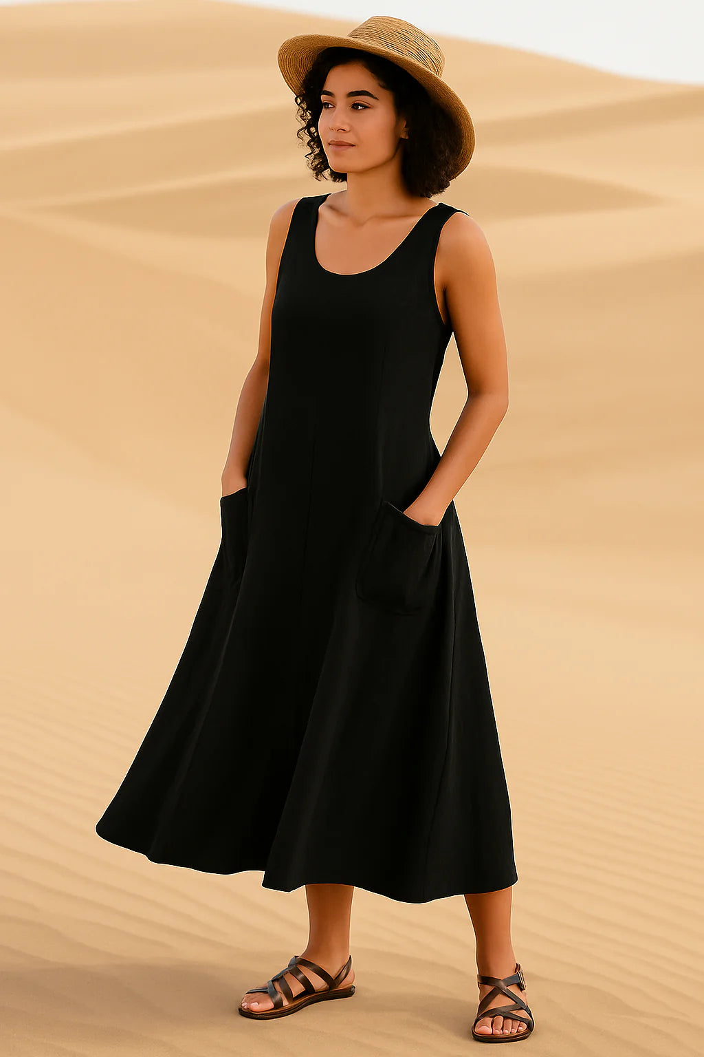 Culture® | Linen Midi Dress