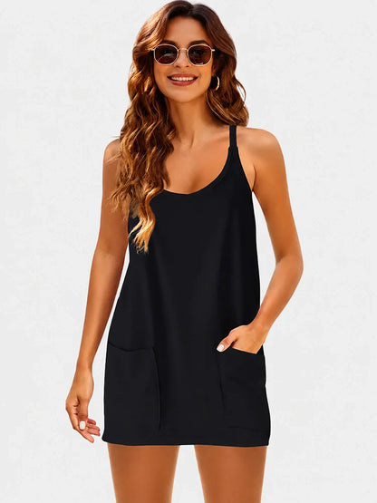 Culture® | 2-in-1 Everyday Active Mini Dress with Built-In Shorts