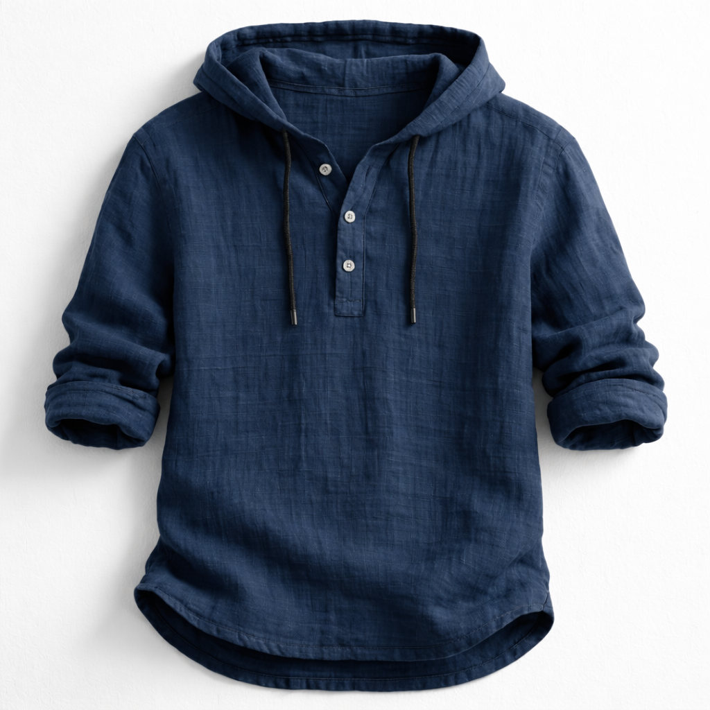 Culture® | Linen Hooded Shirt – Effortless Luxury for Every Season
