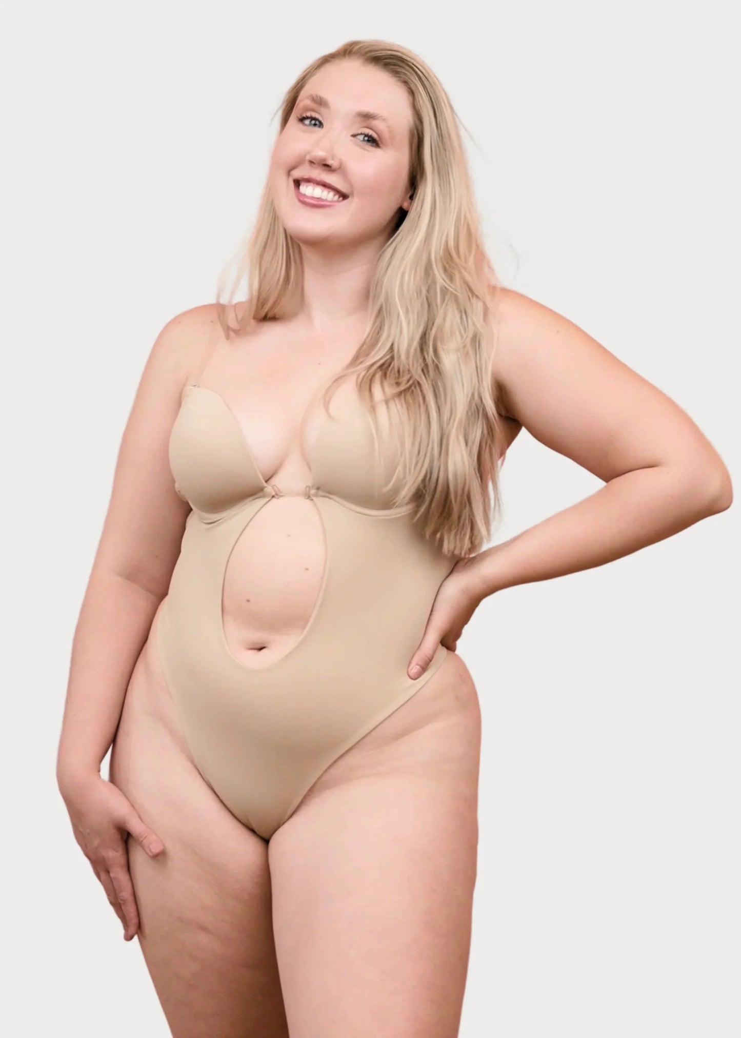 Culture® | Formivelle Backless Thong Bodysuit & Bra