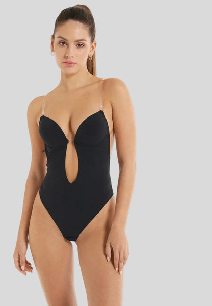 Culture® | Formivelle Backless Thong Bodysuit & Bra
