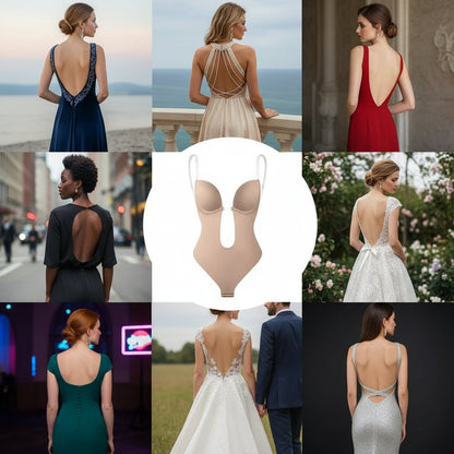 Culture® | Formivelle Backless Thong Bodysuit & Bra