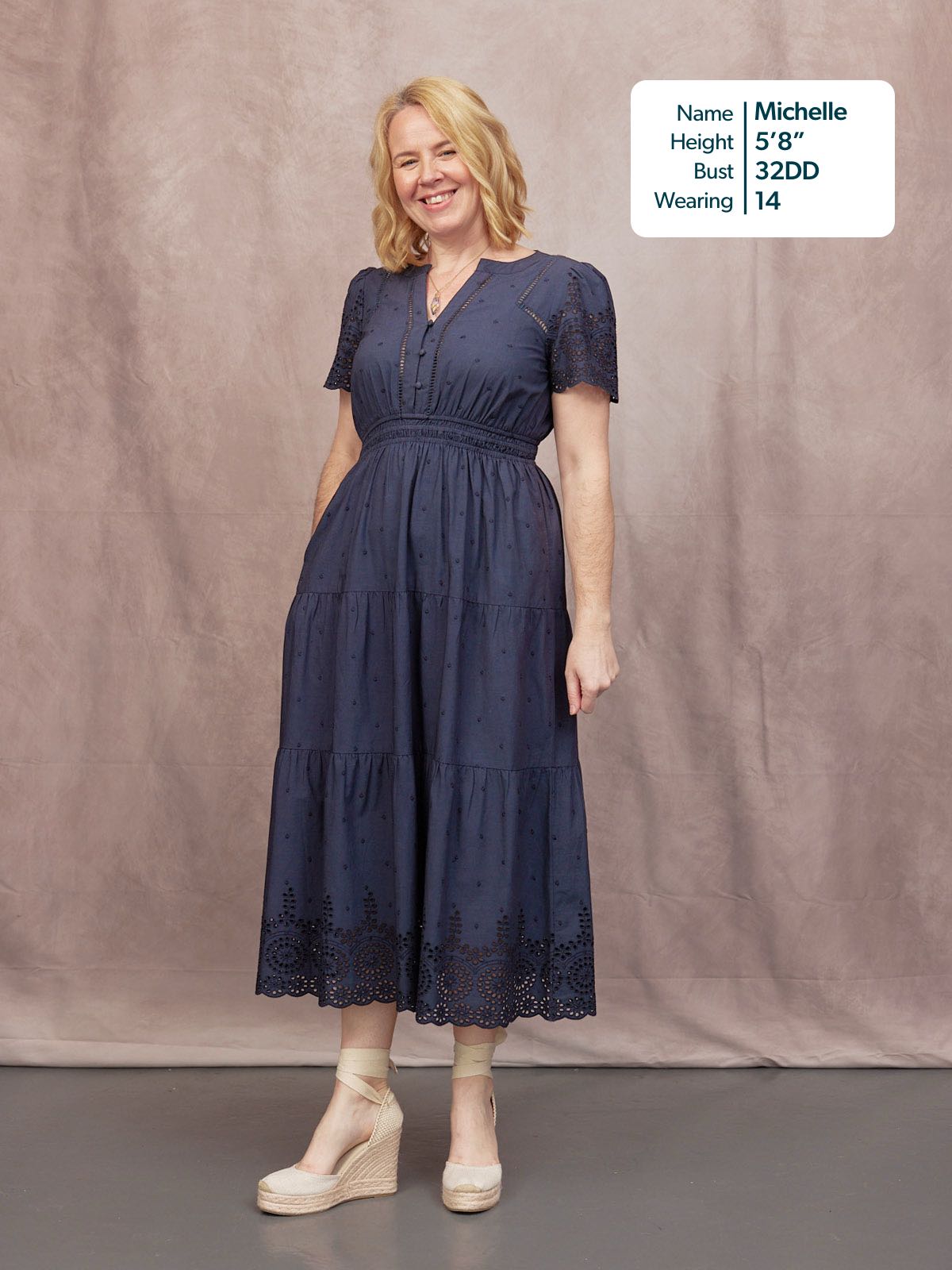 Culture® | Cotton Summer Dress - Dark Navy