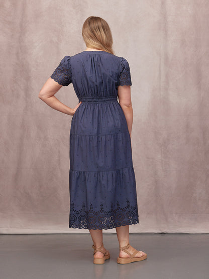 Culture® | Cotton Summer Dress - Dark Navy