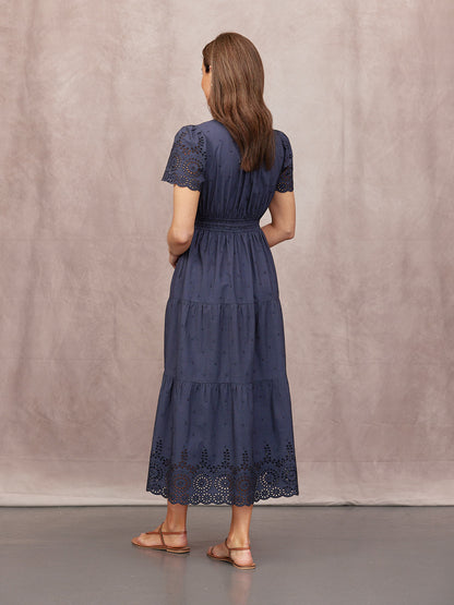 Culture® | Cotton Summer Dress - Dark Navy