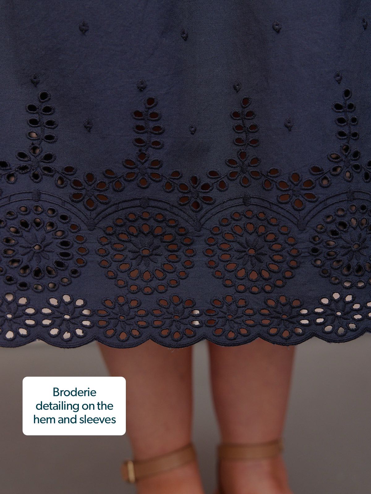Culture® | Cotton Summer Dress - Dark Navy