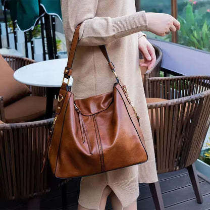 Culture® | Leather Hobo Handbag + FREE Pouch Wallet