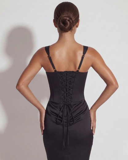 Culture® | Structured Bodice Sculpted Maxi Dress