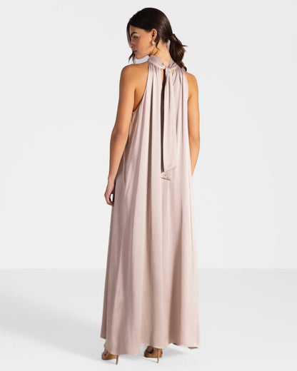 Culture® | Halterneck Satin Dress