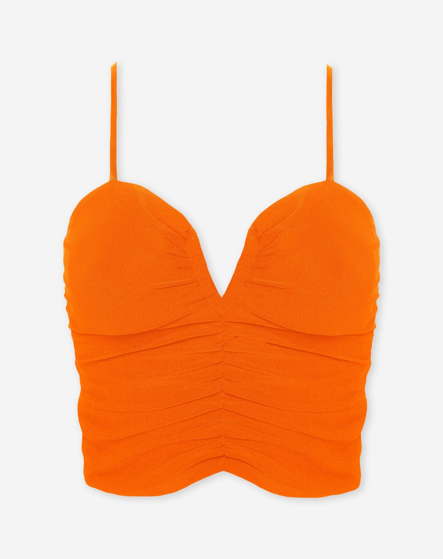 Culture® | Ruched Cami Top Orange