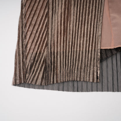 Culture® | Bronze Goddess Satin Maxi Dress