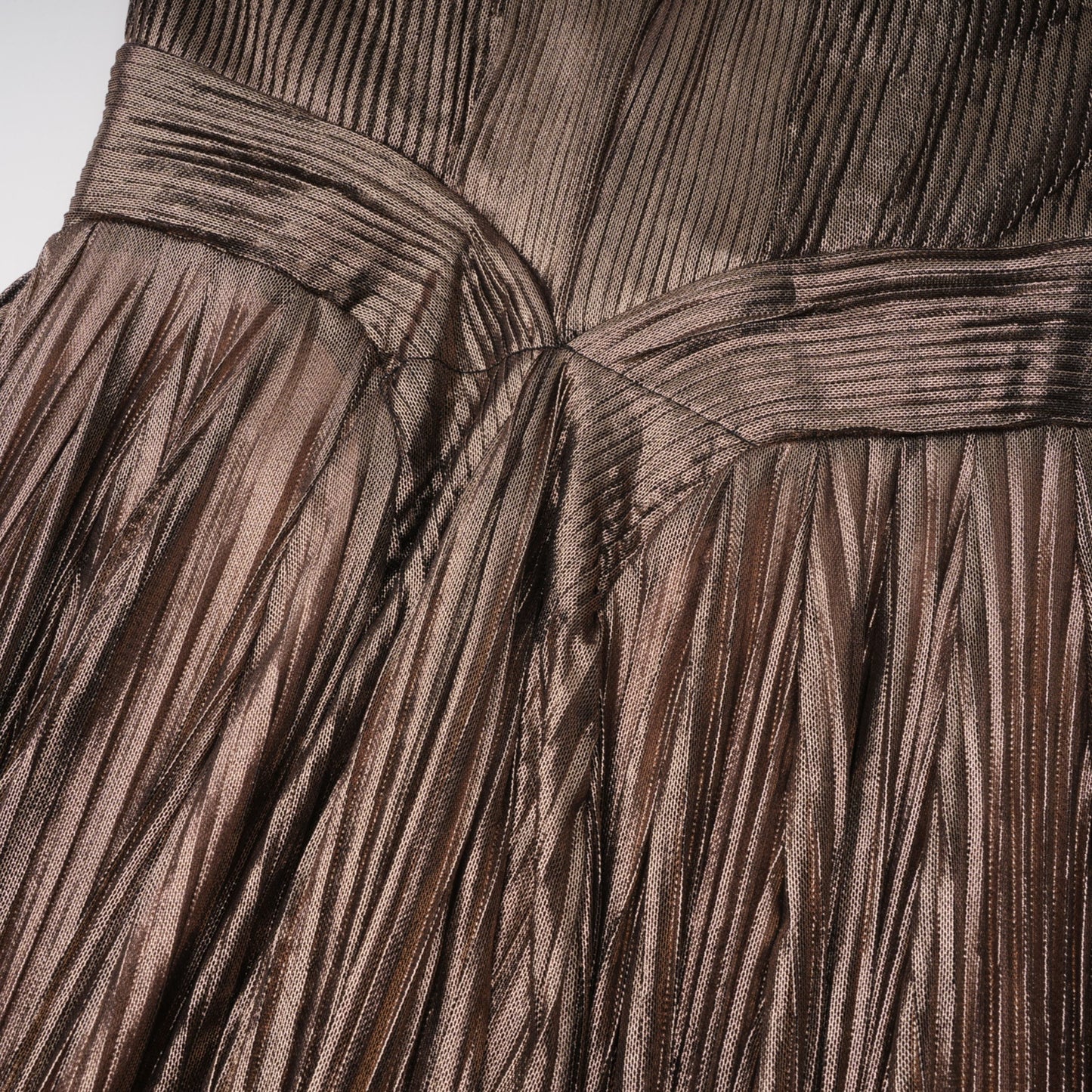 Culture® | Bronze Goddess Satin Maxi Dress
