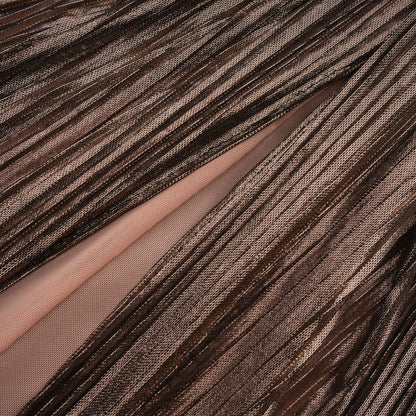 Culture® | Bronze Goddess Satin Maxi Dress