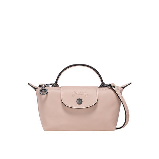 Culture® | Paris Leather Longchamp Bag - Pink