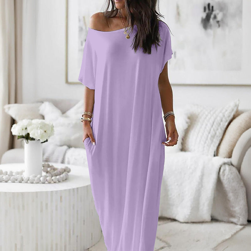 Culture® | Oversized Off-Shoulder Casual Dress