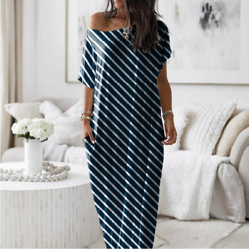 Culture® | Oversized Off-Shoulder Casual Dress